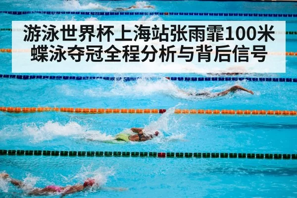 游泳世界杯上海站张雨霏100米蝶泳夺冠全程分析与背后信号